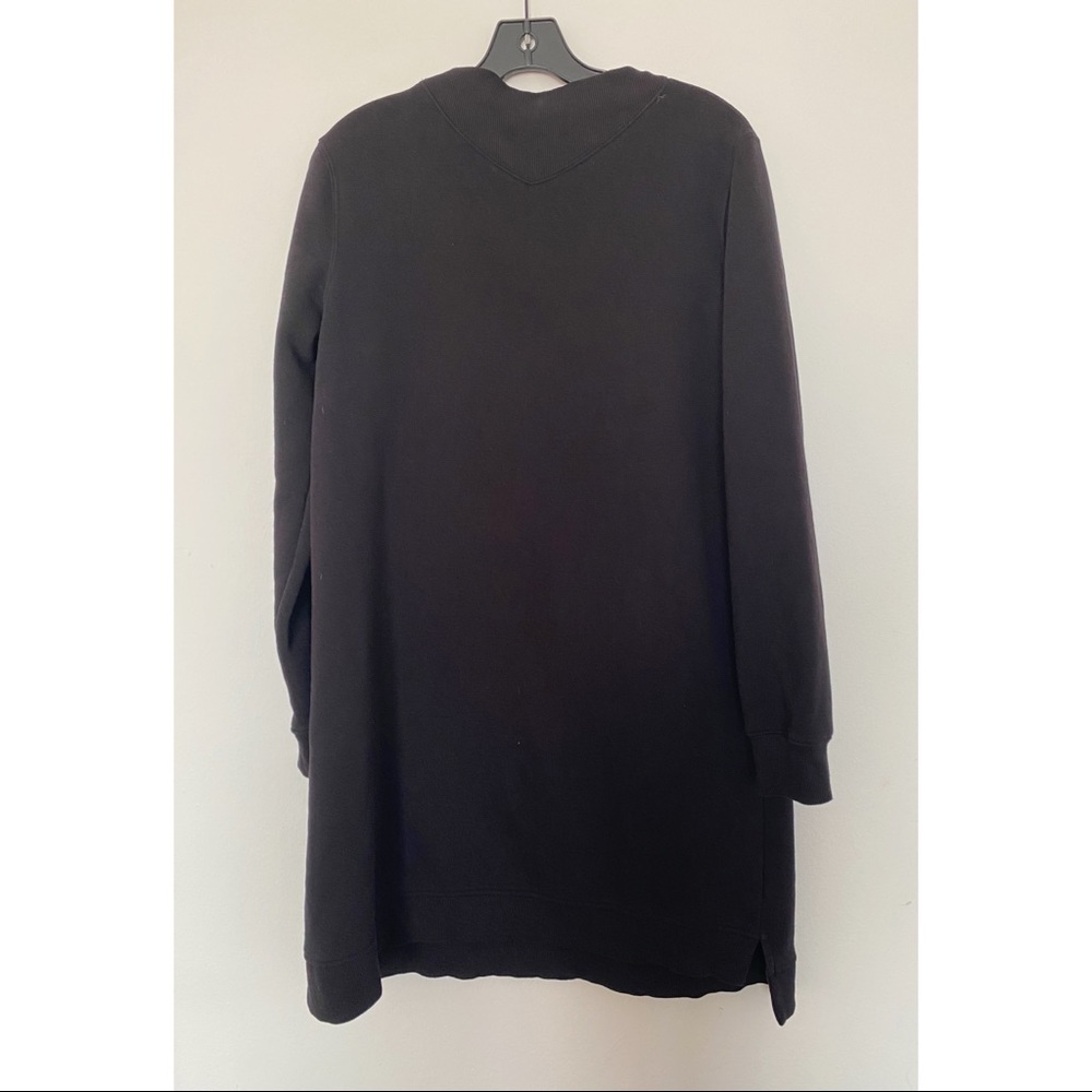 ASKYA black sweater dress
